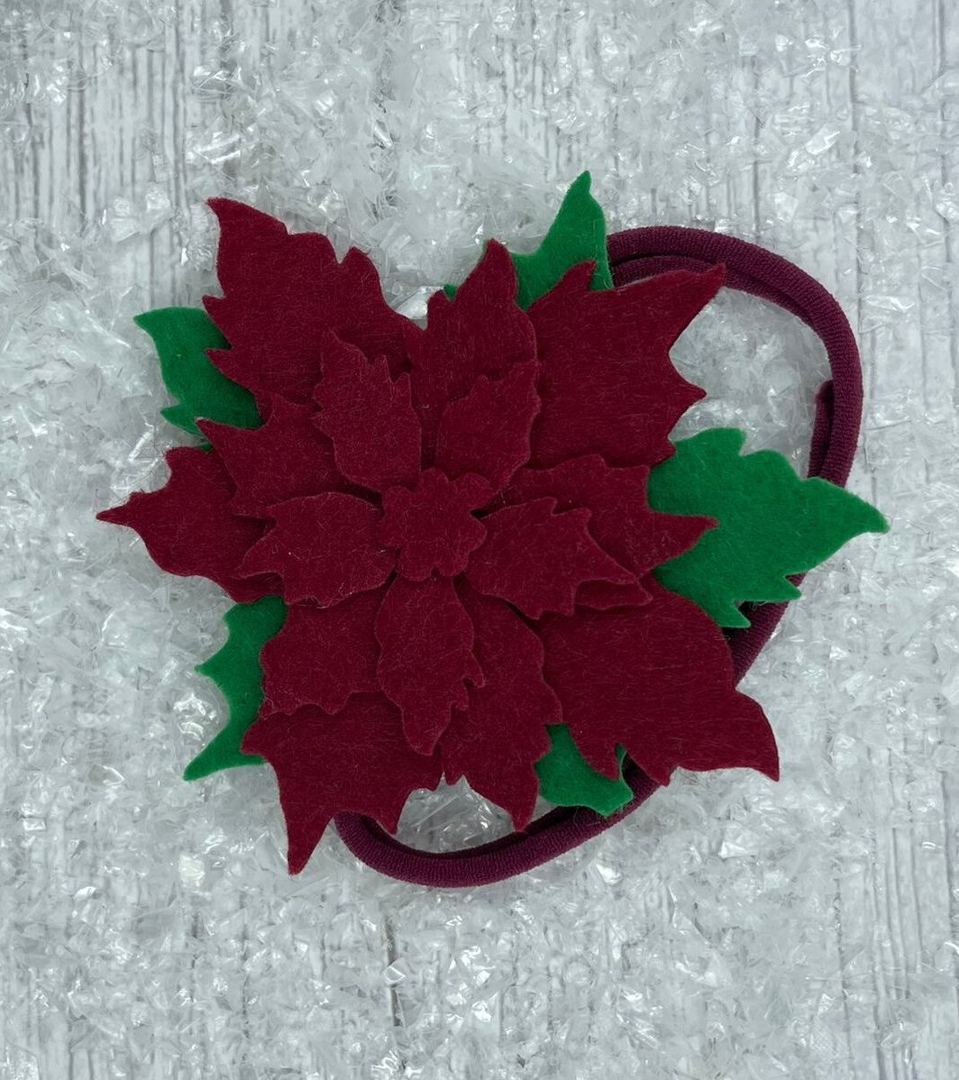 Flor de Navidad Diadema